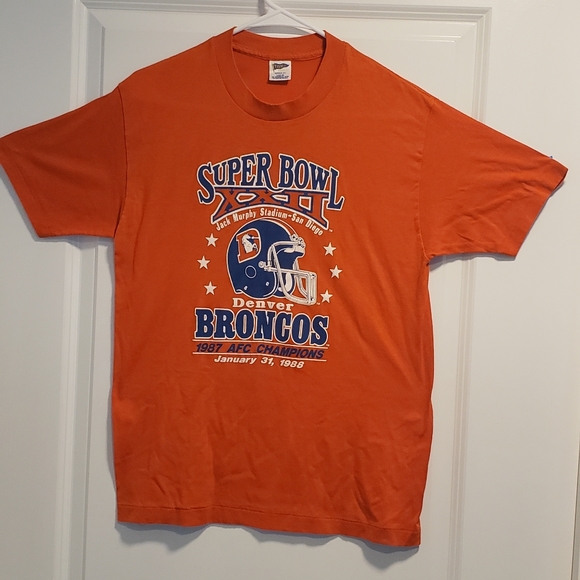 Superbowl 1988 T-shirt Denver Broncos Large - Picture 3 of 4